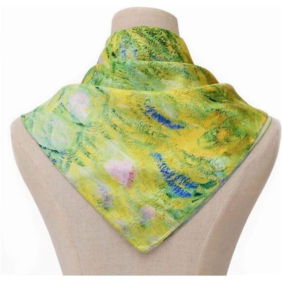 Accessories - Scarf 35” Square Hair Head Wrap 04